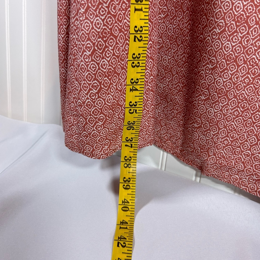 Old Navy Peach Knee Length Flowy Summer Dress Size Large - Picture 5 of 5